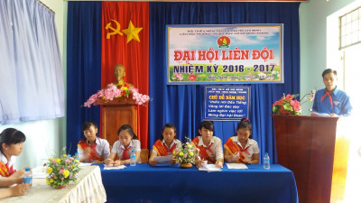 Đại Hội Liên Đội năm học 2016-2017