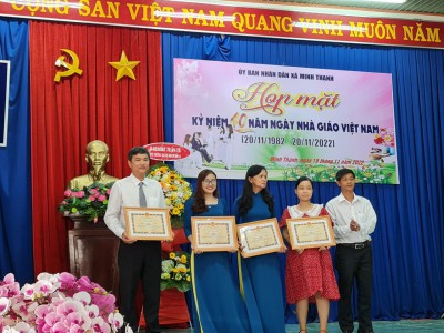 Chào mừng kỉ niệm 40 ngày nhà giáo việt nam