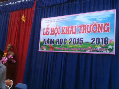 Lễ hội khai trường năm học 2015-2016
