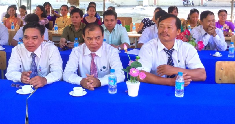 Lễ khai giảng năm học mới và đón nhận giấy Chứng nhận kiểm định chất lượng giáo dục cấp độ 3.