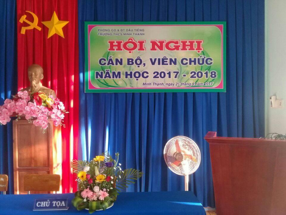 Hội nghị Cán bộ viên chức 2017-2018